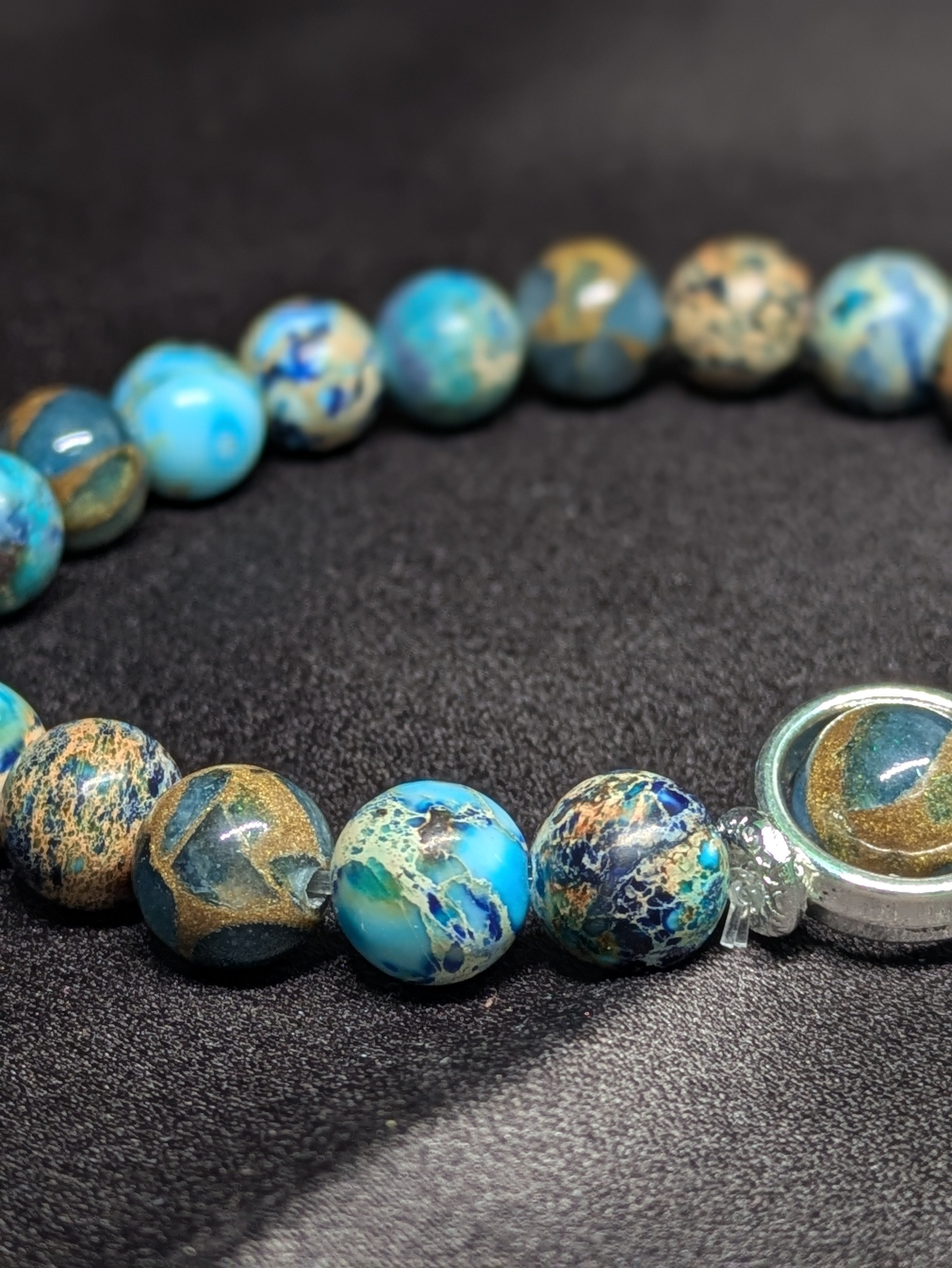 Midnight Garden Stone Bracelet