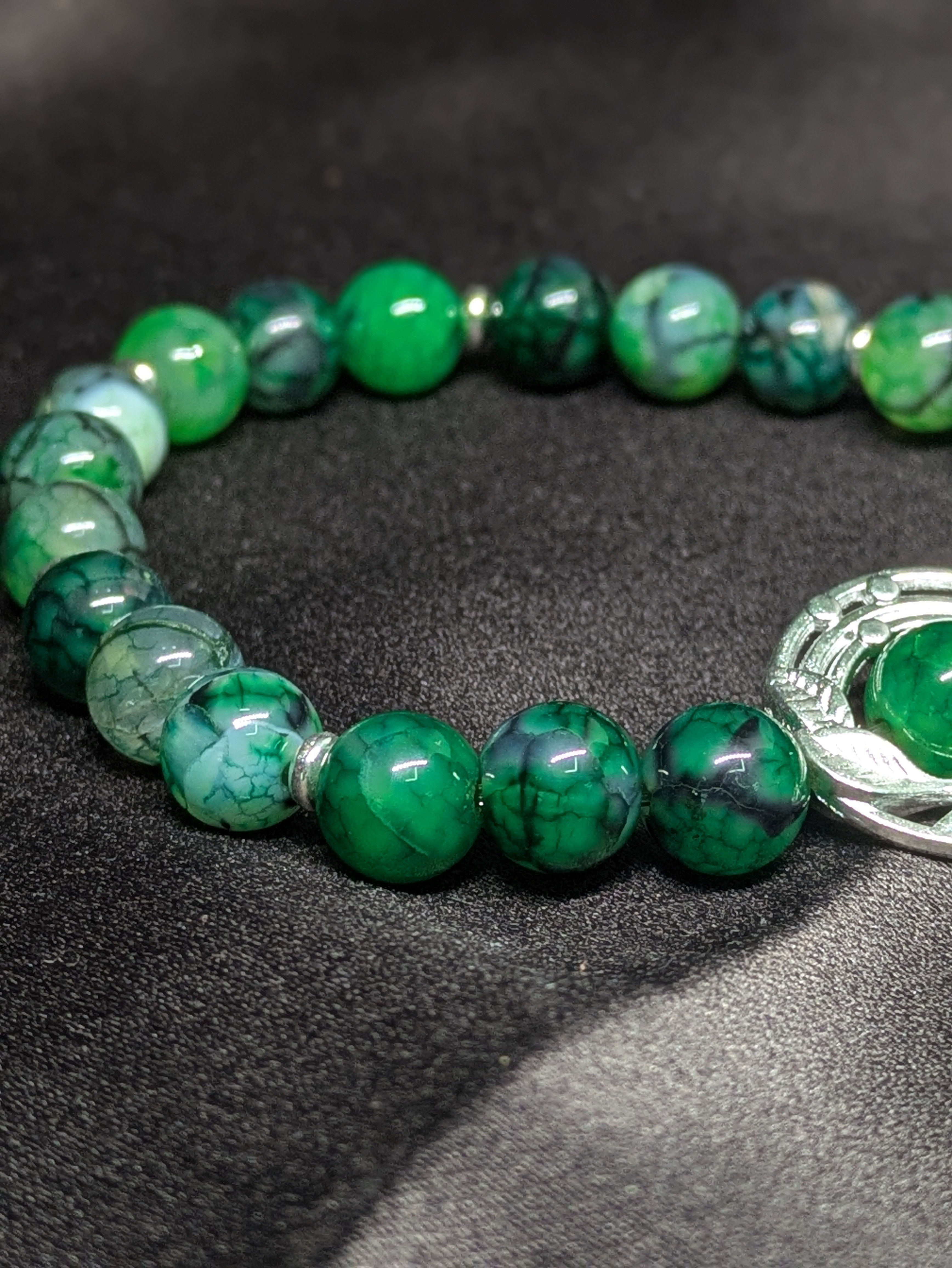 Ancient Forest Stone Bracelet