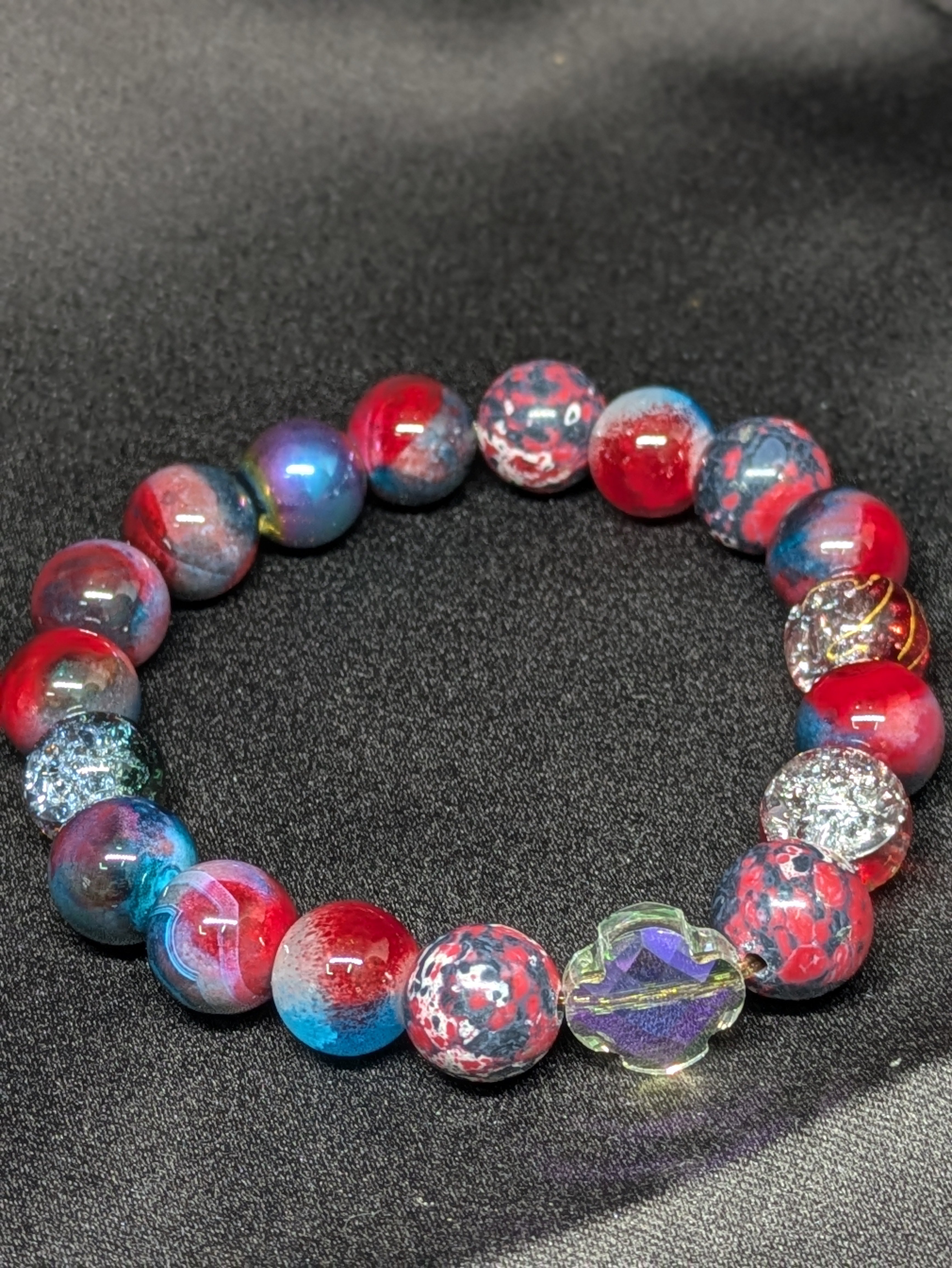 Ember Glow Stone Bracelet