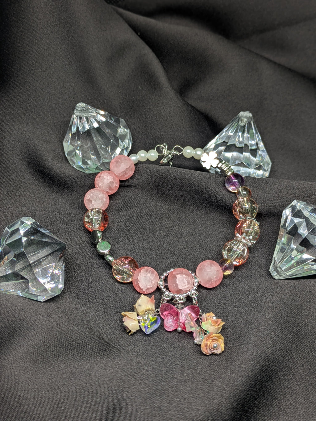 Crystal Dewdrop Bracelet