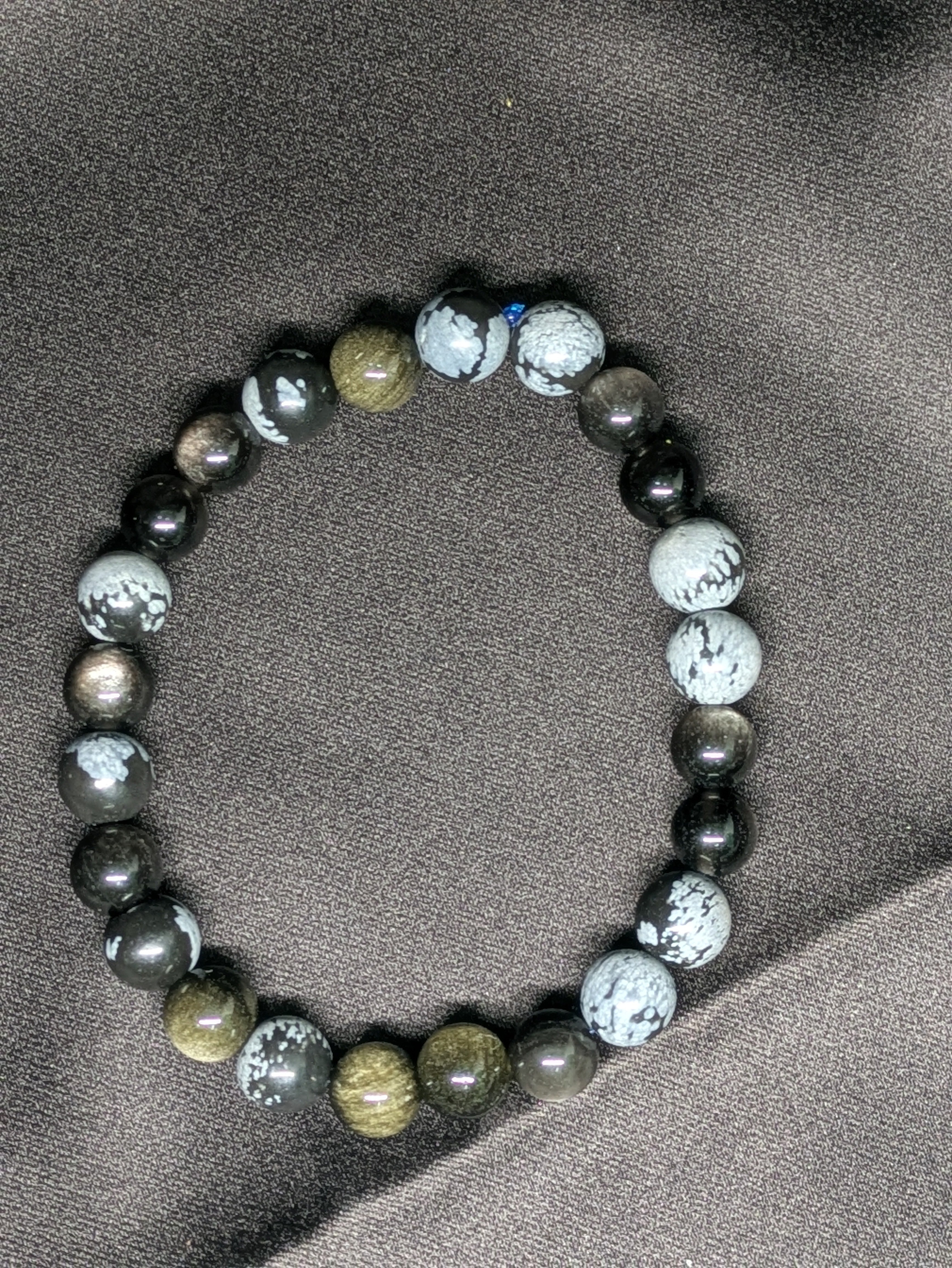 Golden Sunrise Stone Bracelet