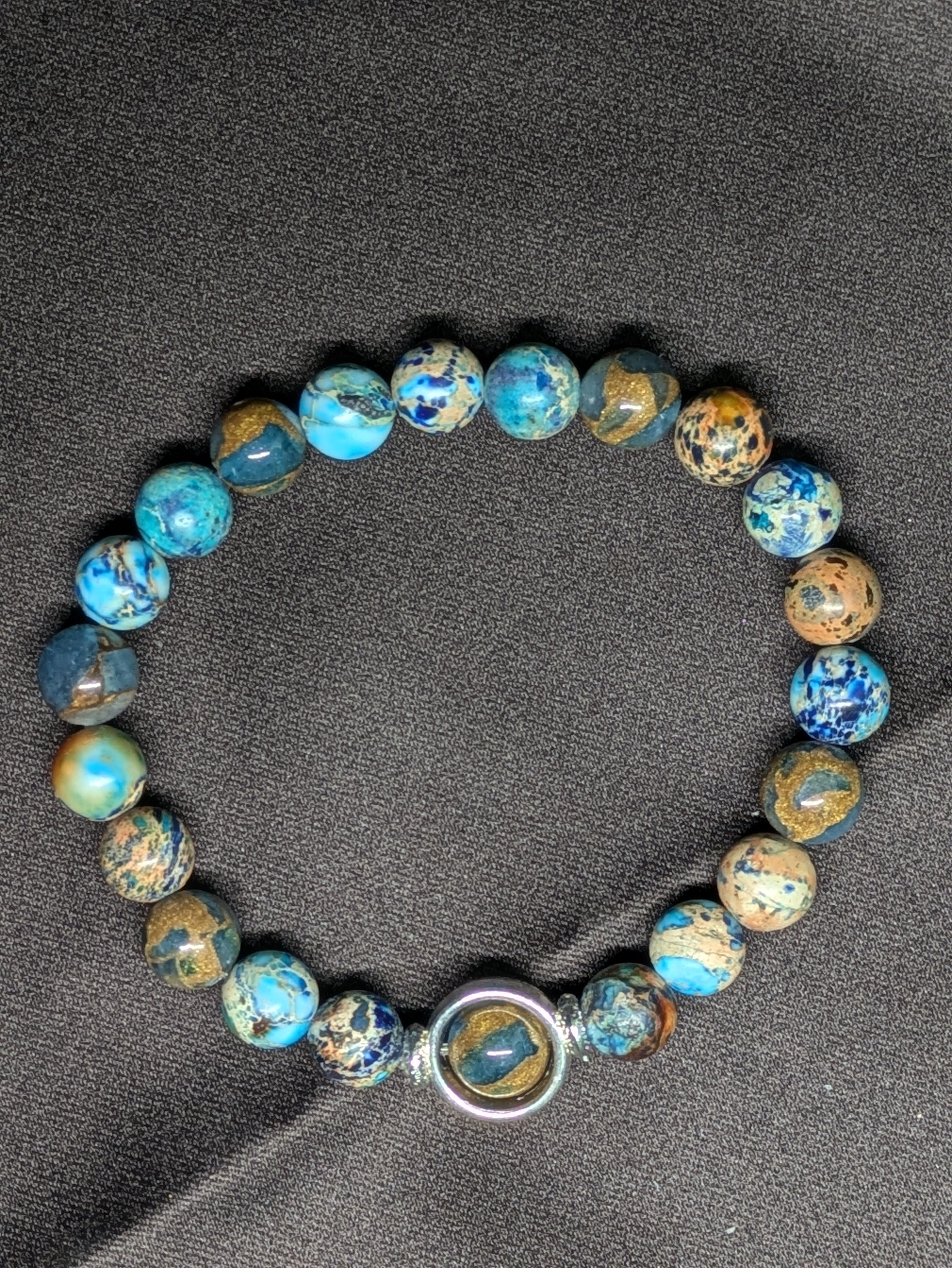 Midnight Garden Stone Bracelet