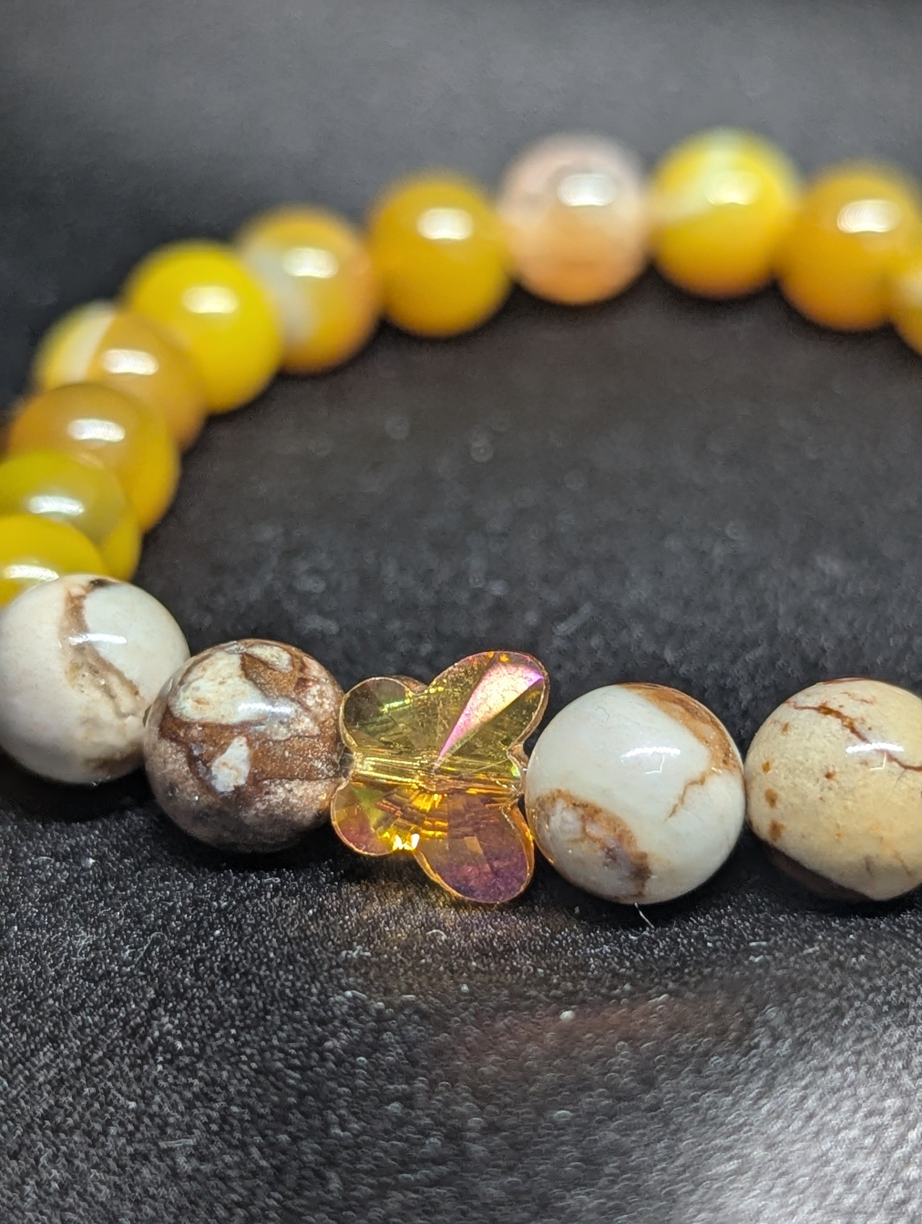 Celestial Bloom Stone Bracelet