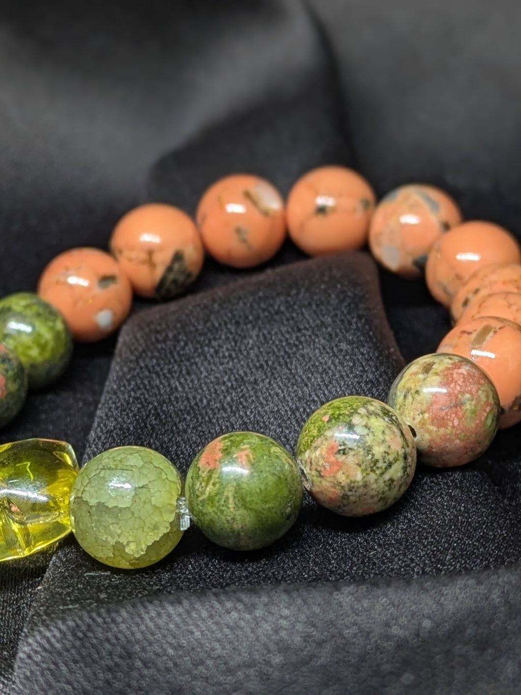 Moonlit Whispers Stone Bracelet