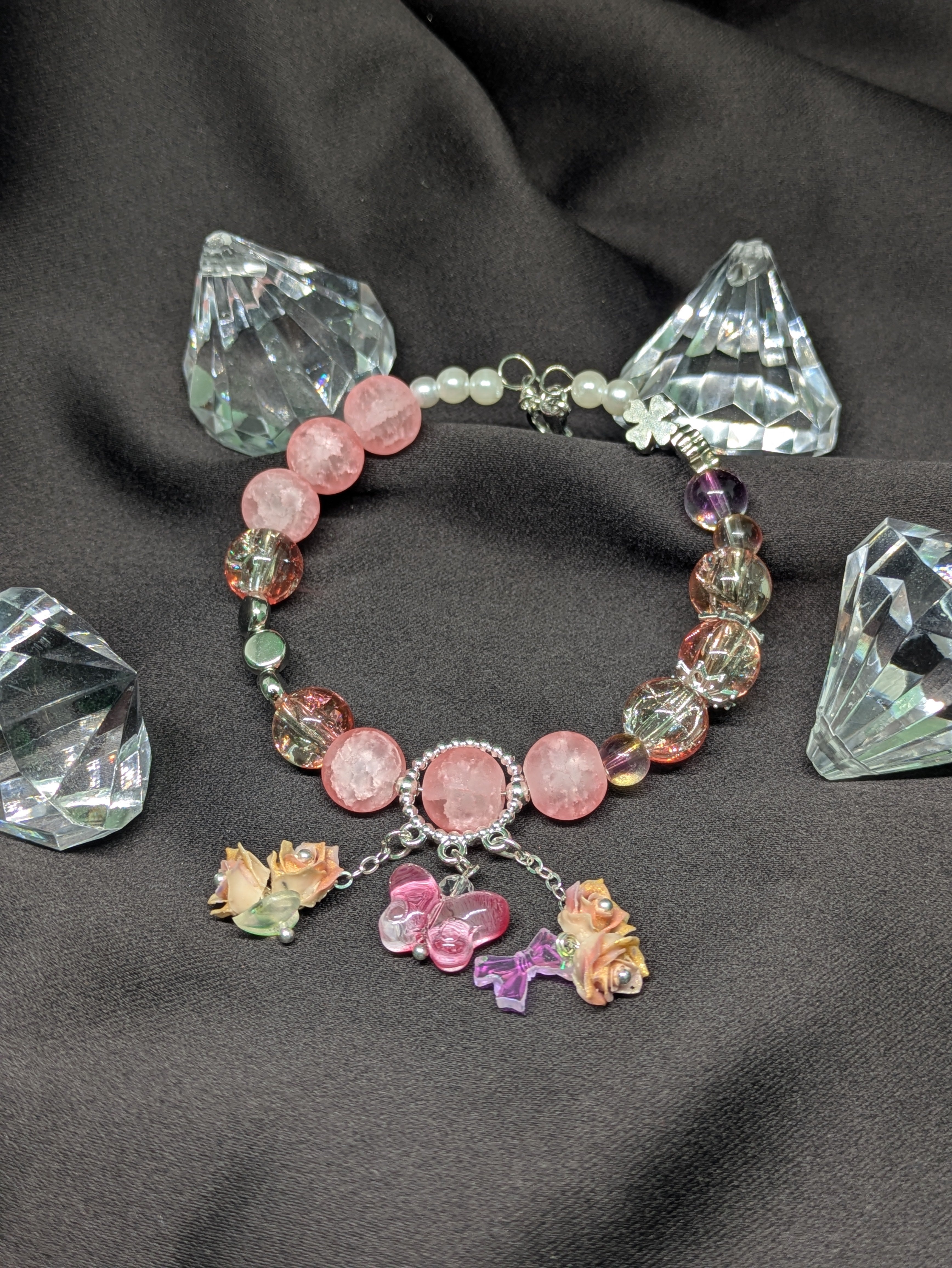 Crystal Dewdrop Bracelet