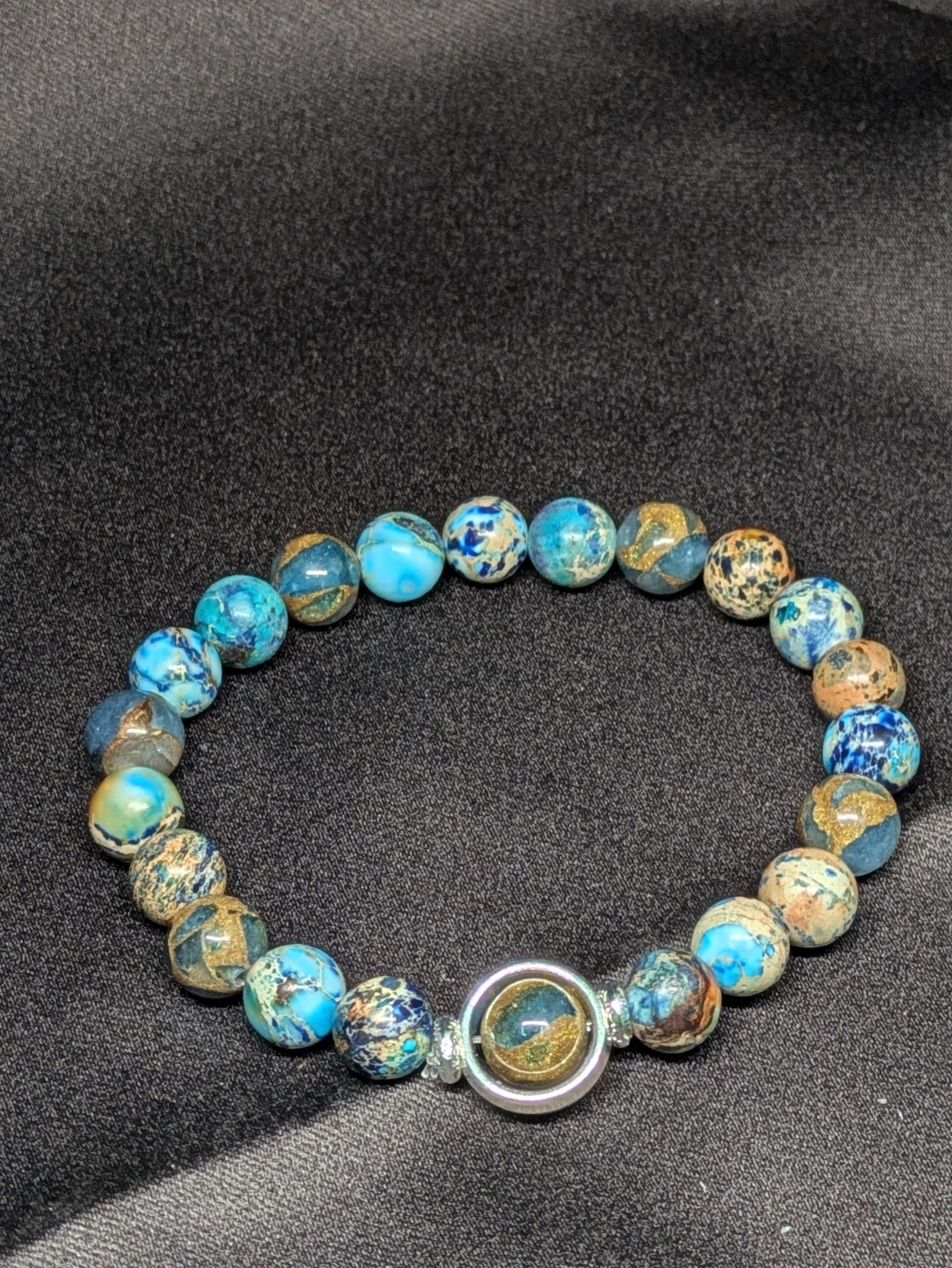 Midnight Garden Stone Bracelet