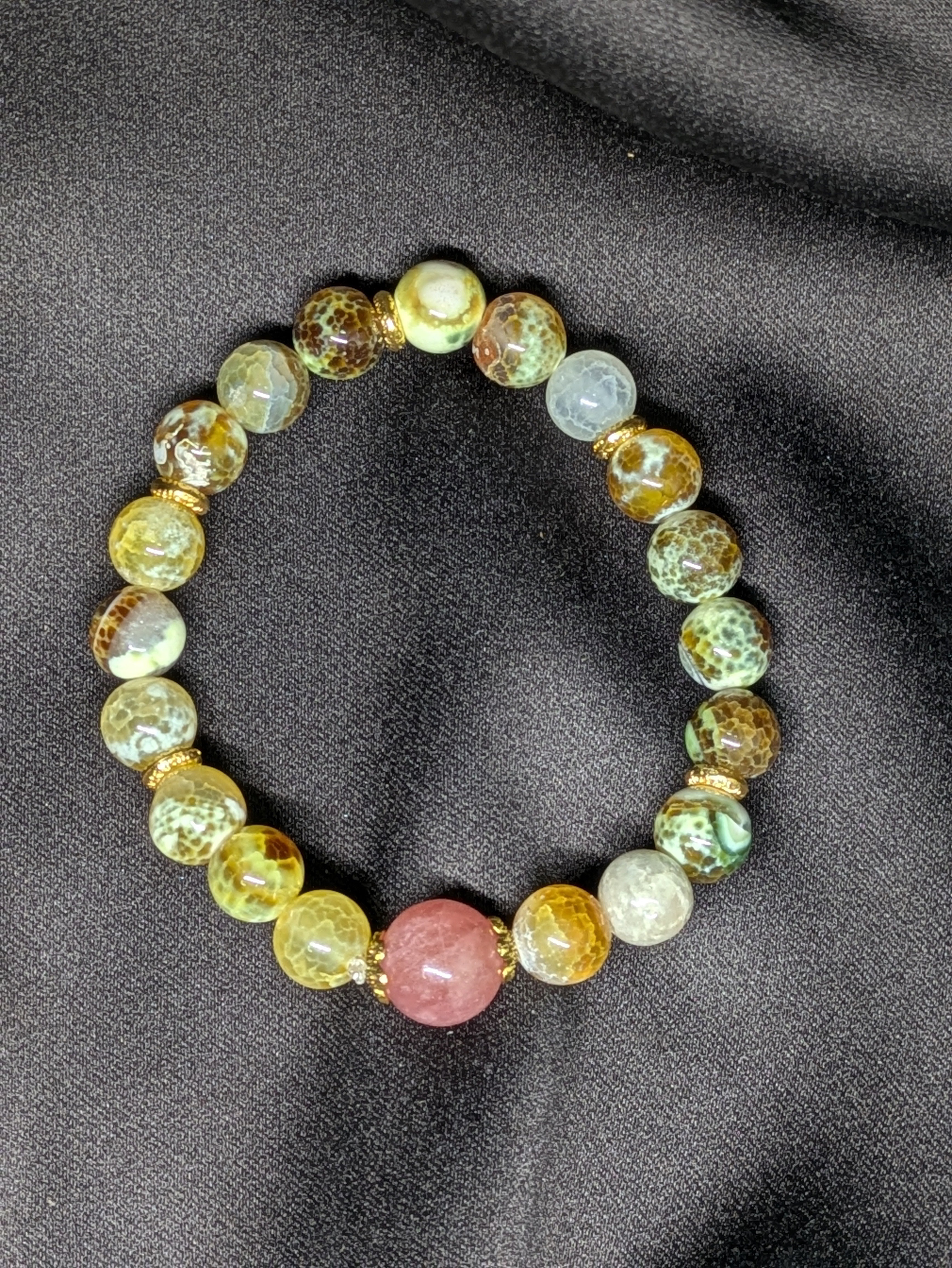 Nebula Glow Stone Bracelet