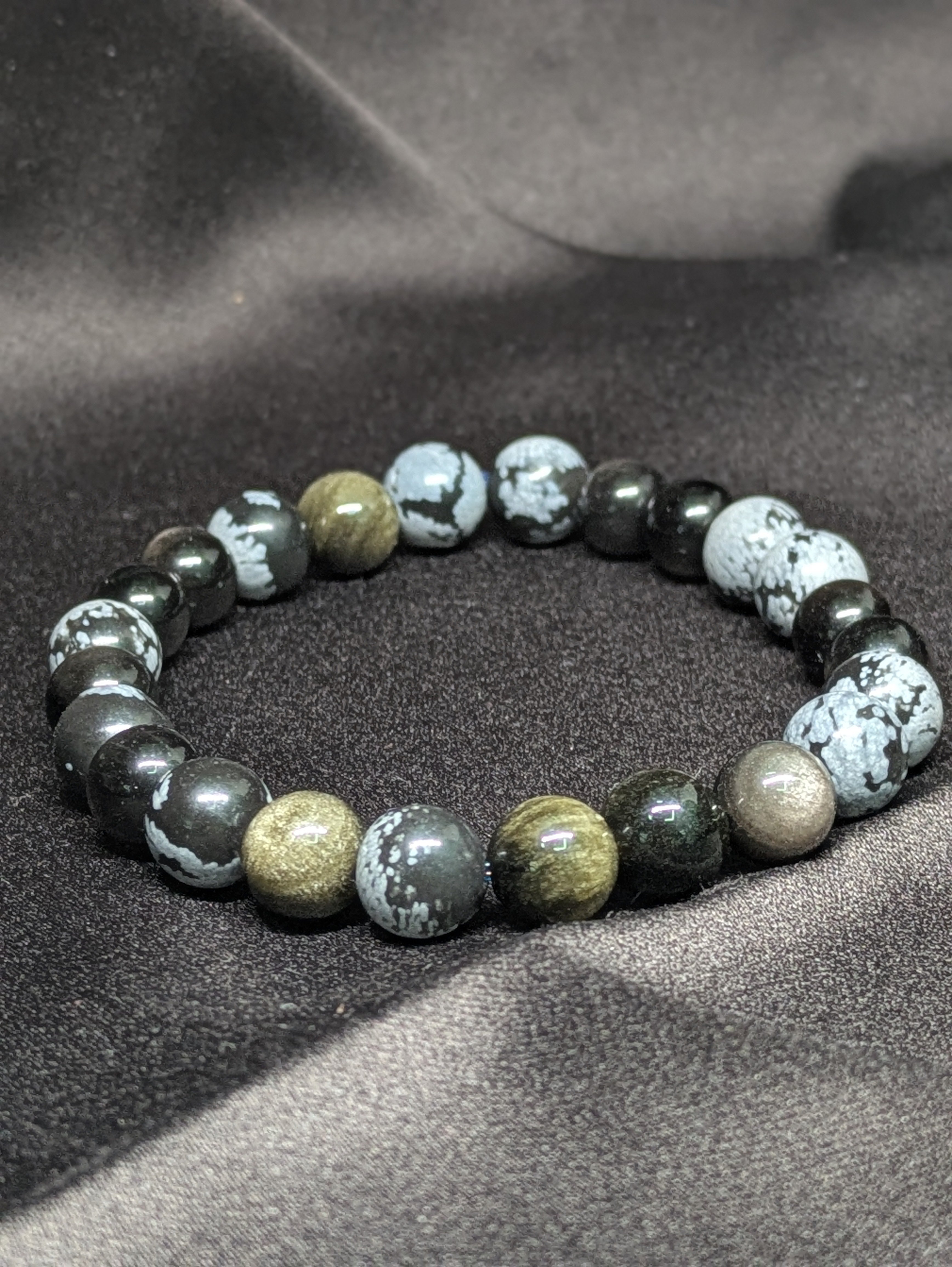 Golden Sunrise Stone Bracelet