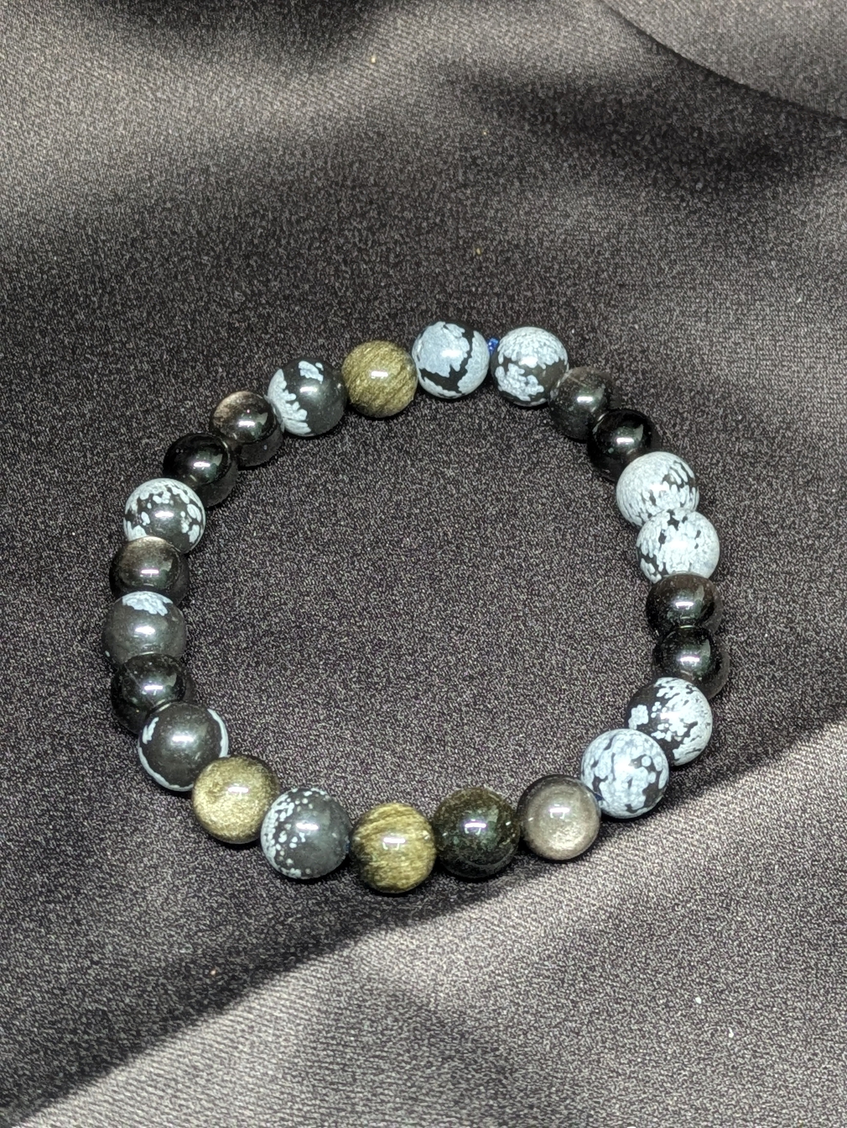 Golden Sunrise Stone Bracelet