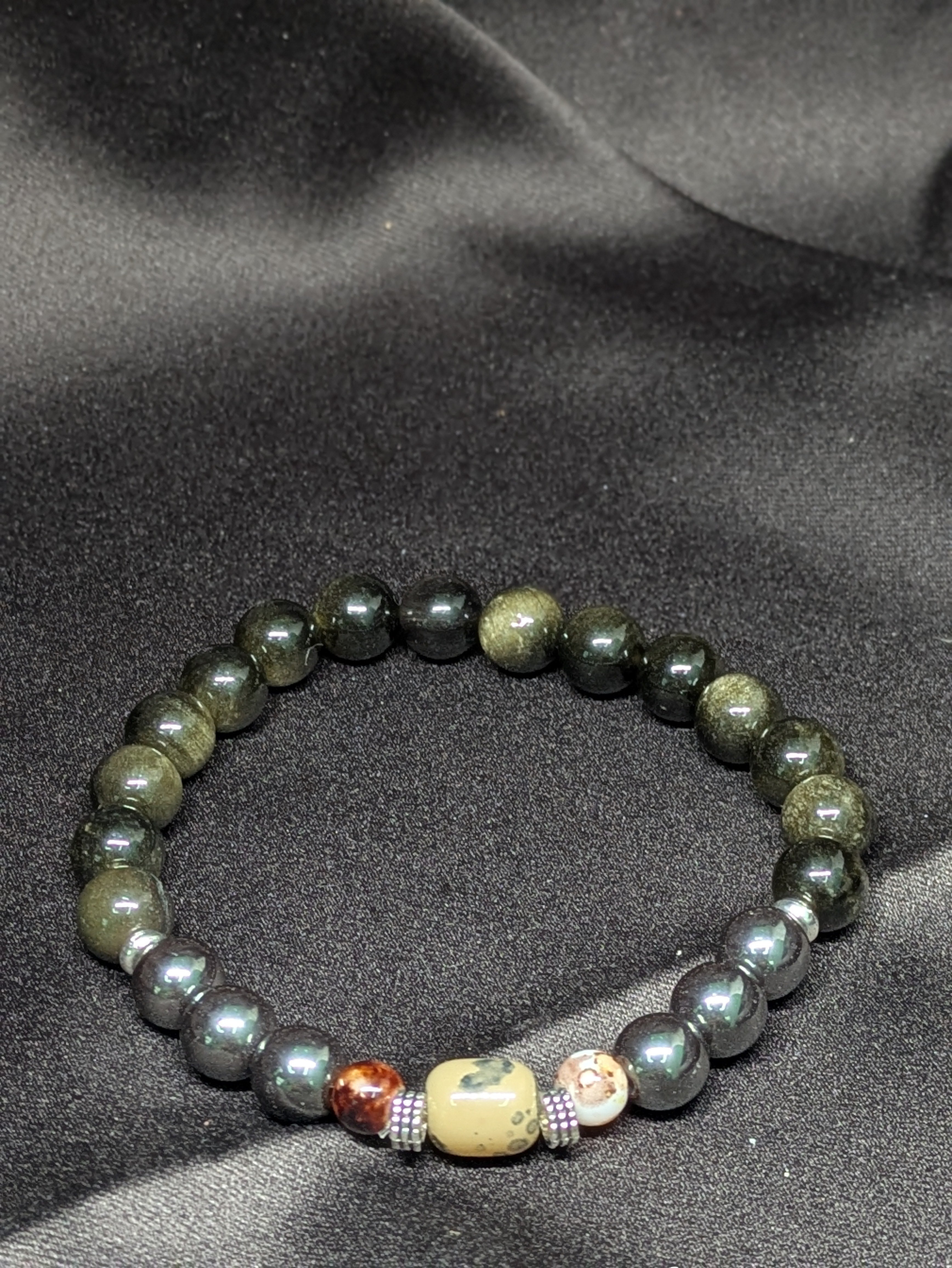 Lavender Mist Stone Bracelet